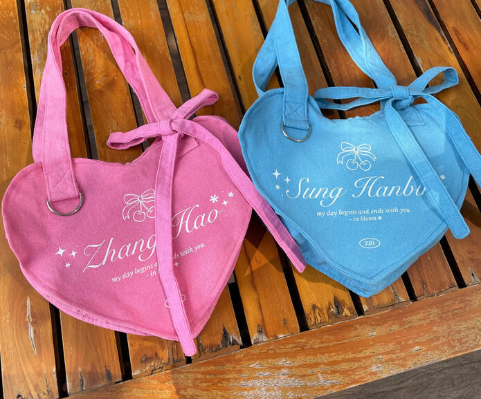 ZB1 Cherry Ribbon Totebag